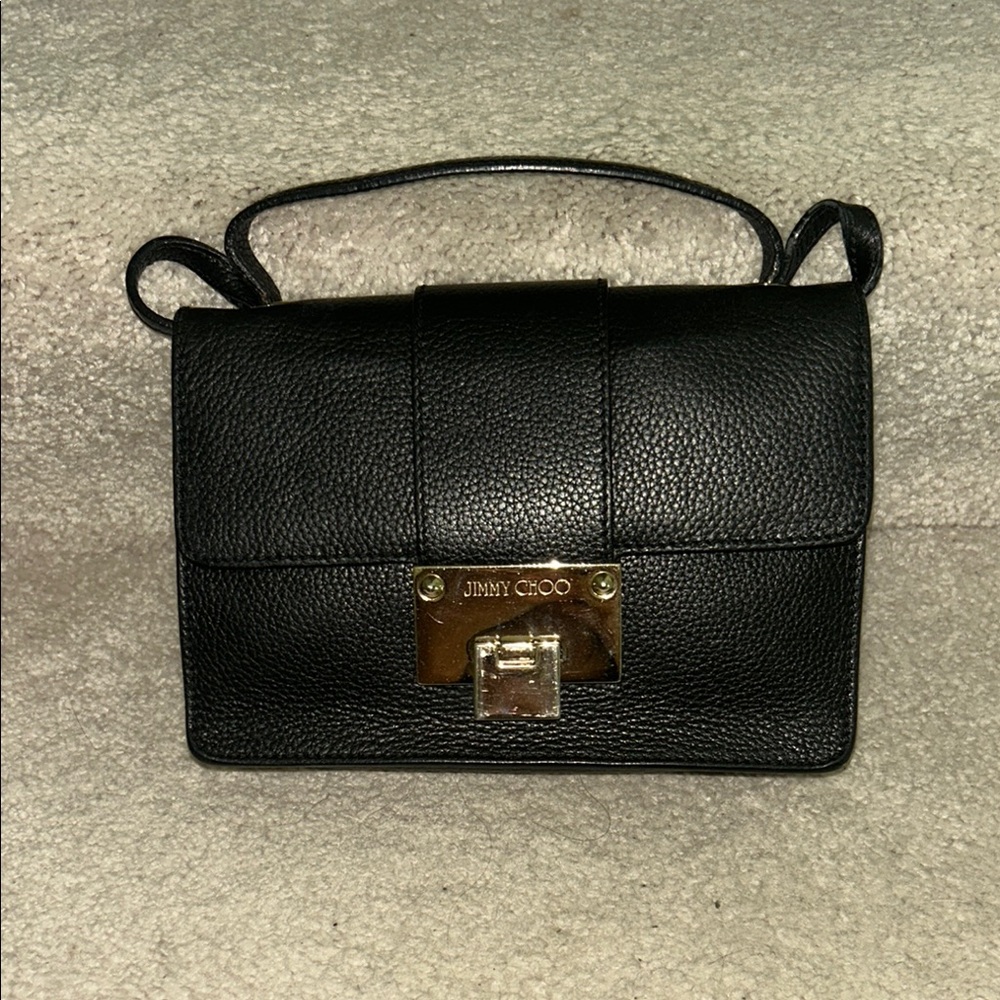 Jimmy Choo Black Crossbody Bag with COA